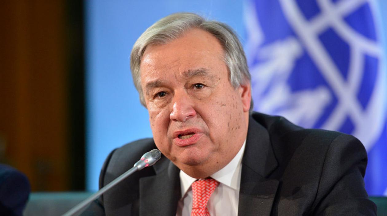 Antonio Guterres, secretario general de la ONU.