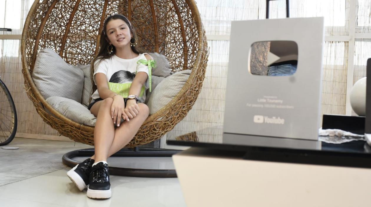 La youtuber Camila Flórez.