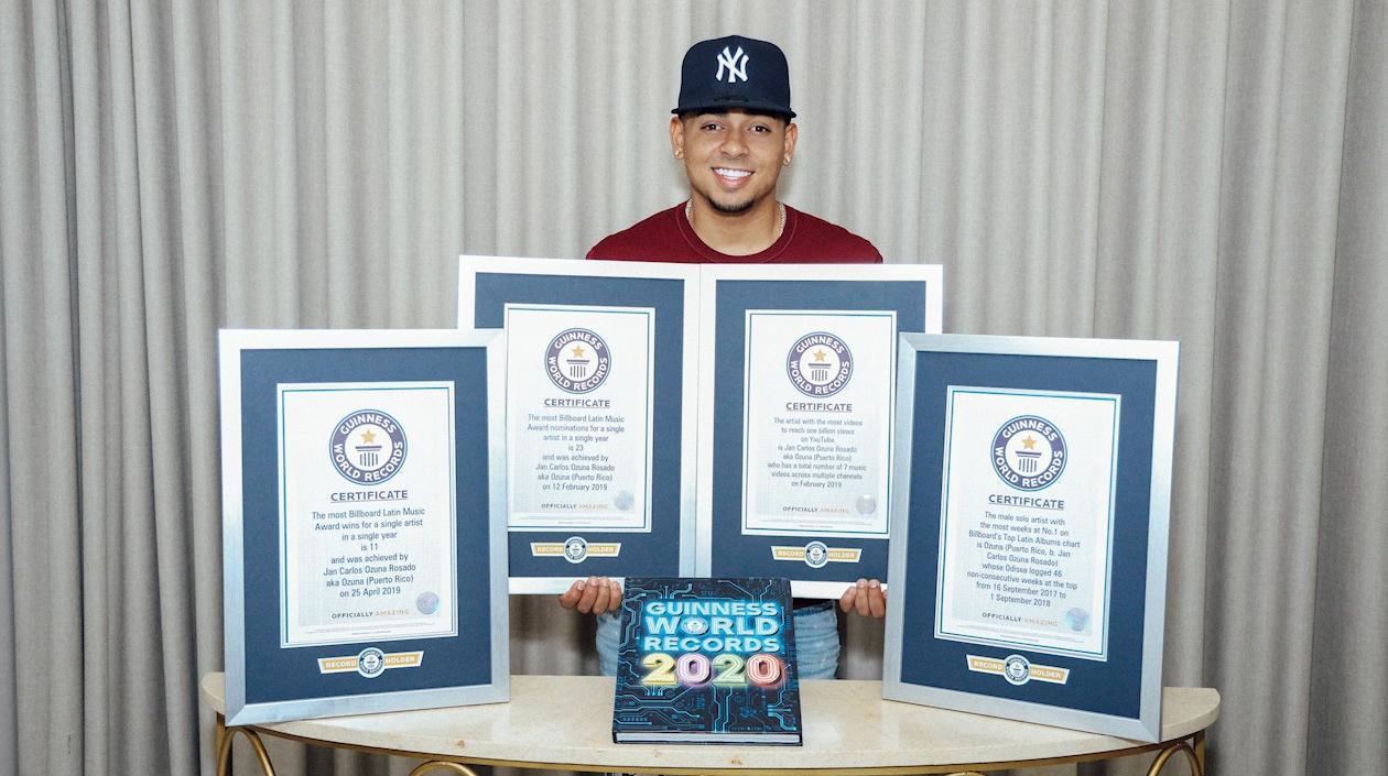 El cantante puertorriqueño Ozuna.