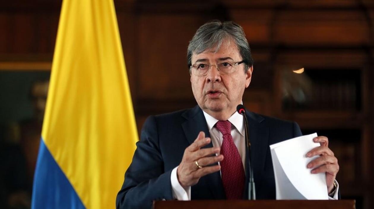 Carlos Holmes Trujillo, canciller colombiano.