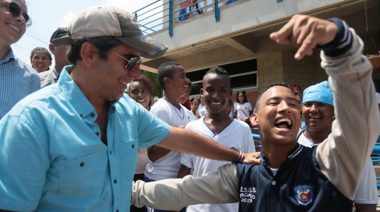El Alcalde de Barranquilla, Alejandro Char.