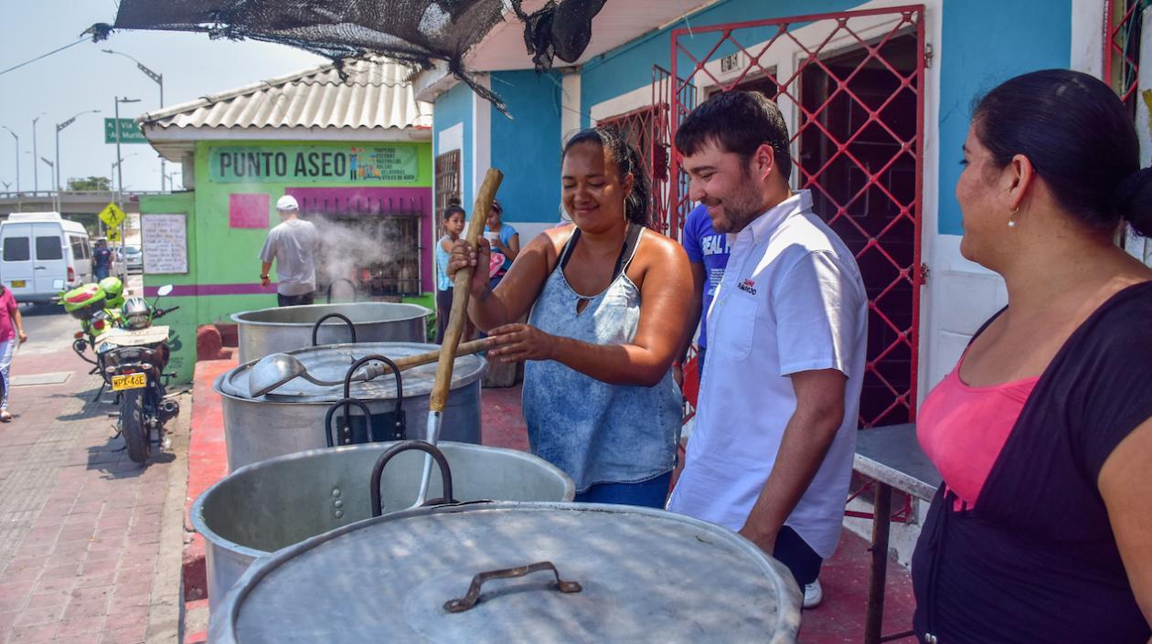 Pumarejo indicó que trabajará en el emprendimiento social como pieza clave para el mejoramiento de la calidad de vida de los ciudadanos.