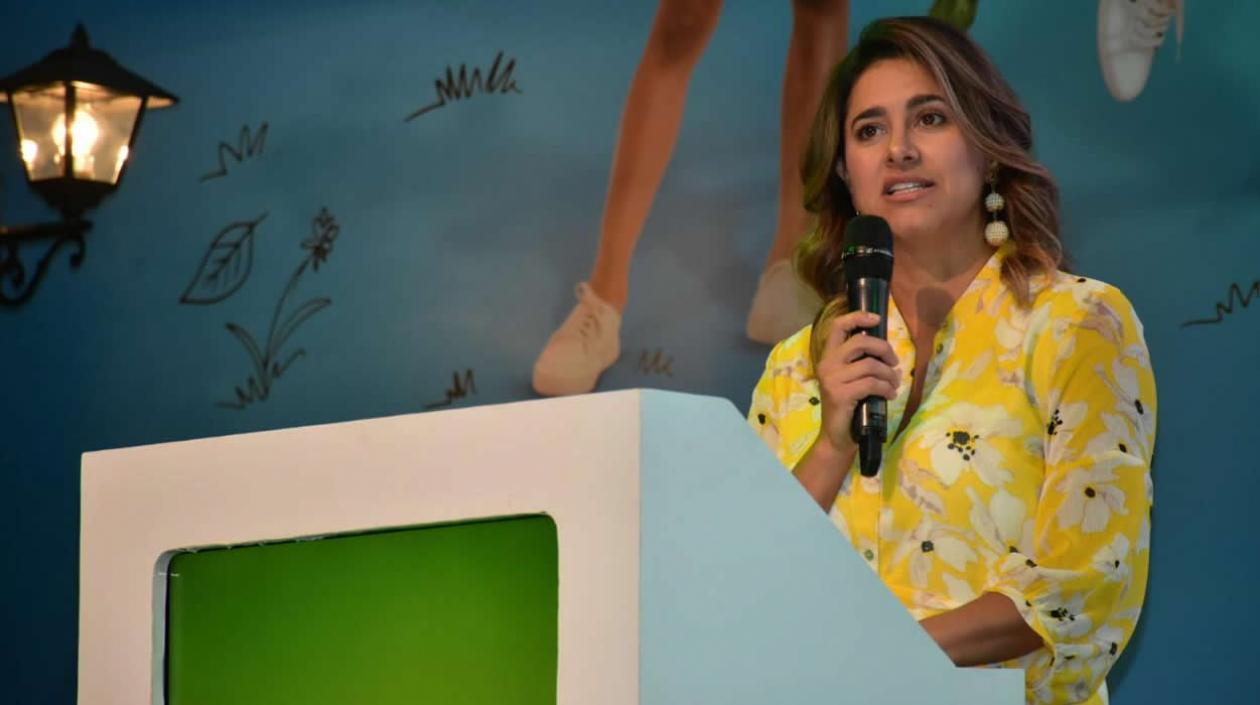La Primera Dama de la Nación María Juliana Ruiz