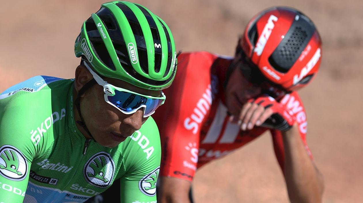 Nairo Quintana, ciclista colombiano. 