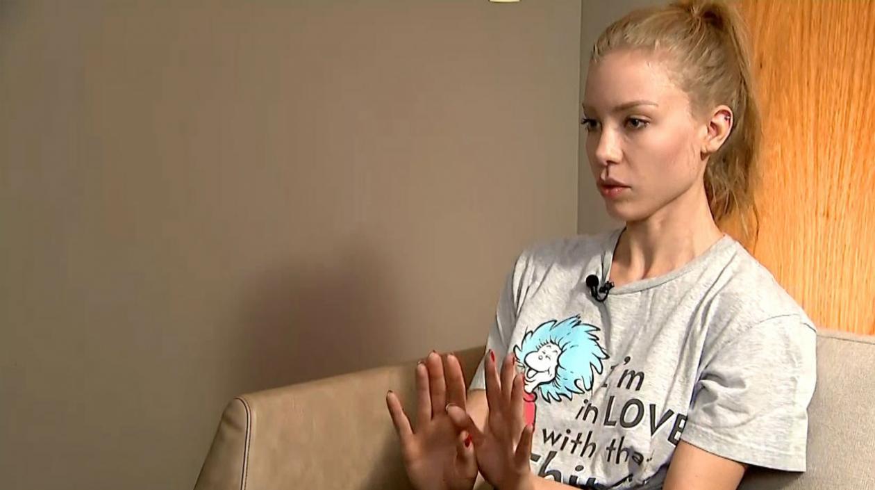 Najila Trindade, mujer que acusó a Neymar de violación. 