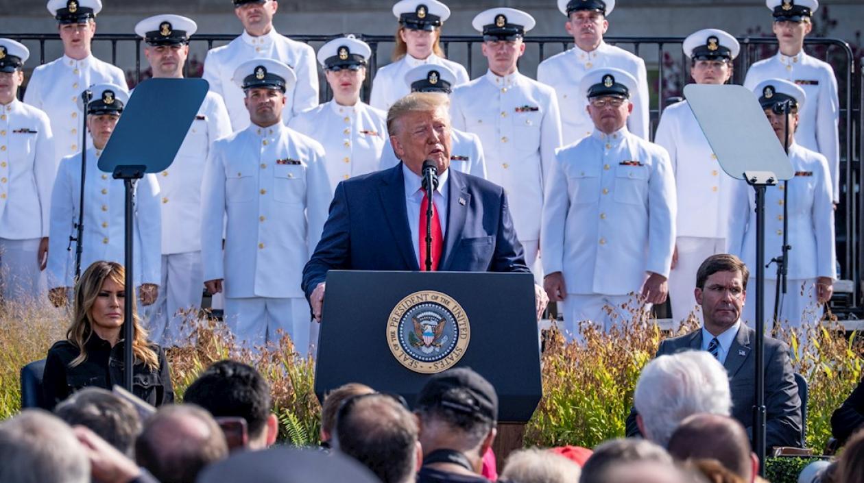 Donald Trump, Presidente de los Estados Unidos.