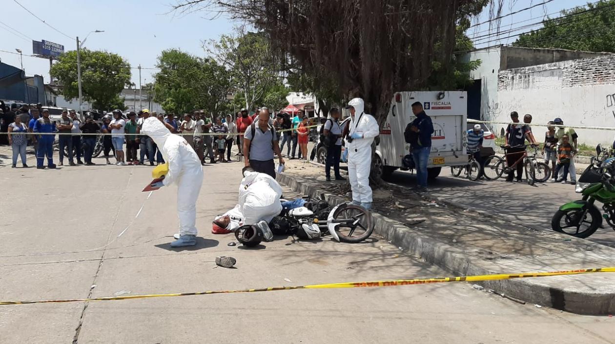 delincuente abatido en la carrera 23 con calle 41.