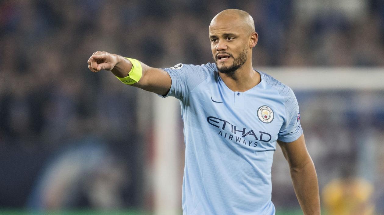Vincent Kompany, defensa belga. 