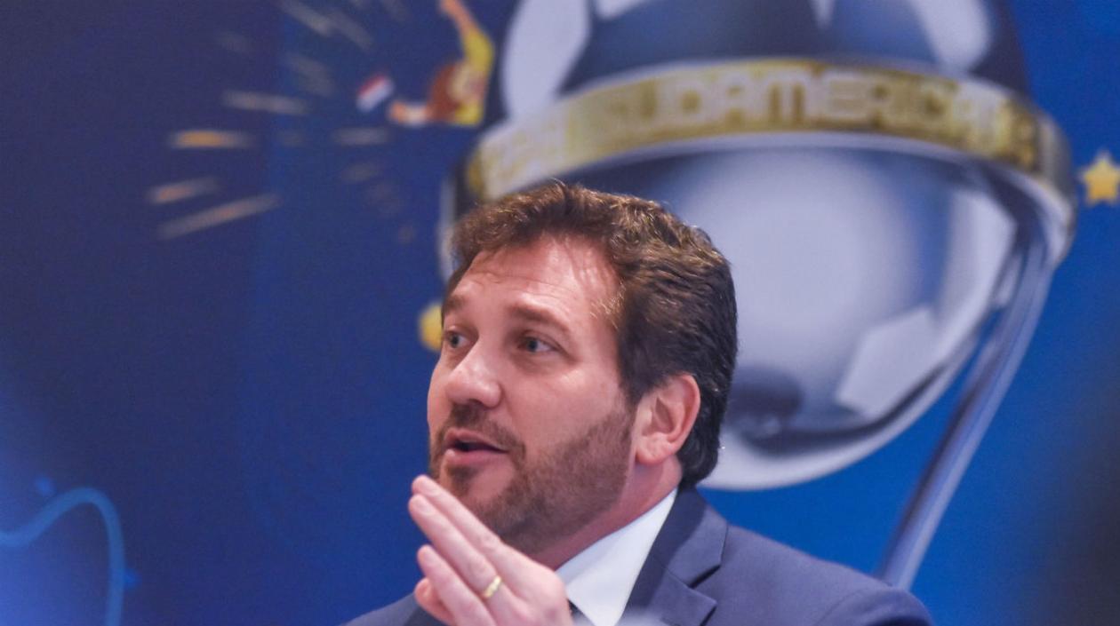 Alejandro Domínguez, presidente de la Conmebol. 