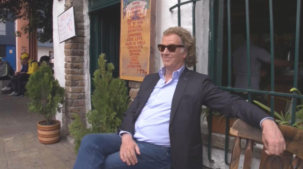 El violinista holandés André Rieu en Bogotá.