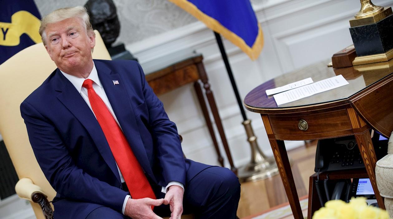 Donald Trump, presidente de Estados Unidos.