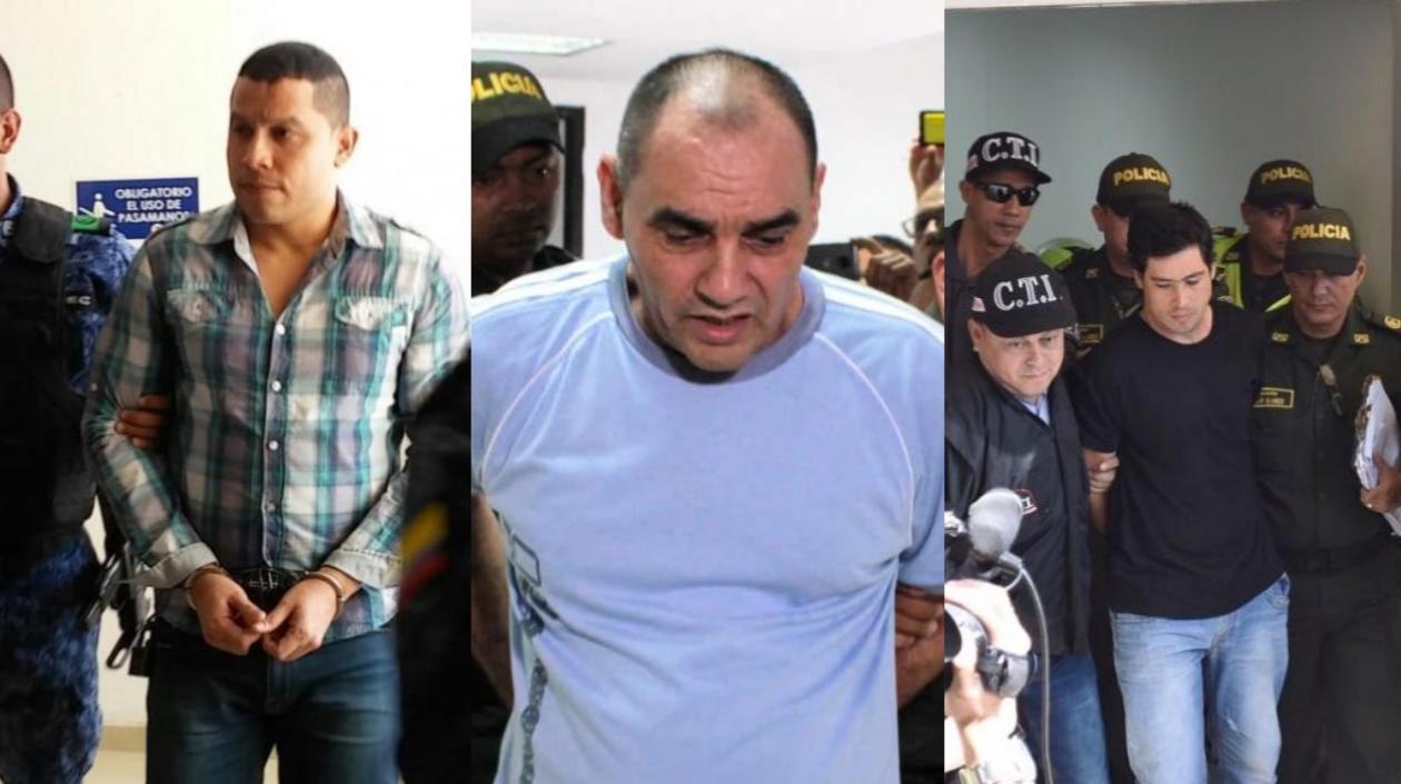Levith Rúa, investigado por el crimen de Gabriela Romero; Nilson Mier y Cristian Camilo Bellón, acusados por el atentado a la Estación de Policía de San José.