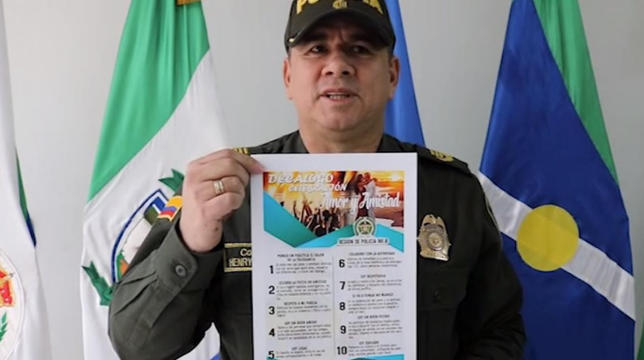 Coronel Henry Jiménez.