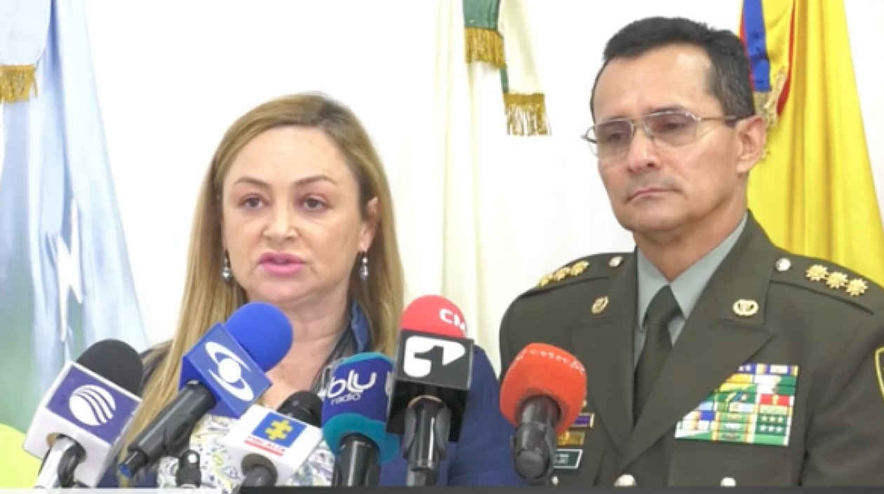 La Directora especializad de extinción de dominio de la Fiscalía, Ana Catalina Noguera.