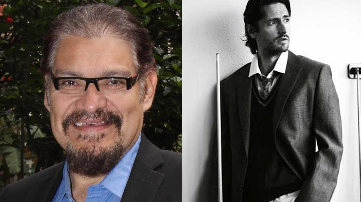 Los actores Joaquín Cosío y Juan Diego Botto.