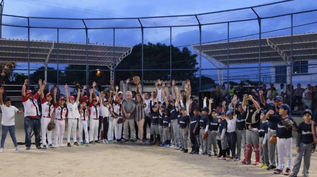 Nuevo estadio de béisbol de Soledad.