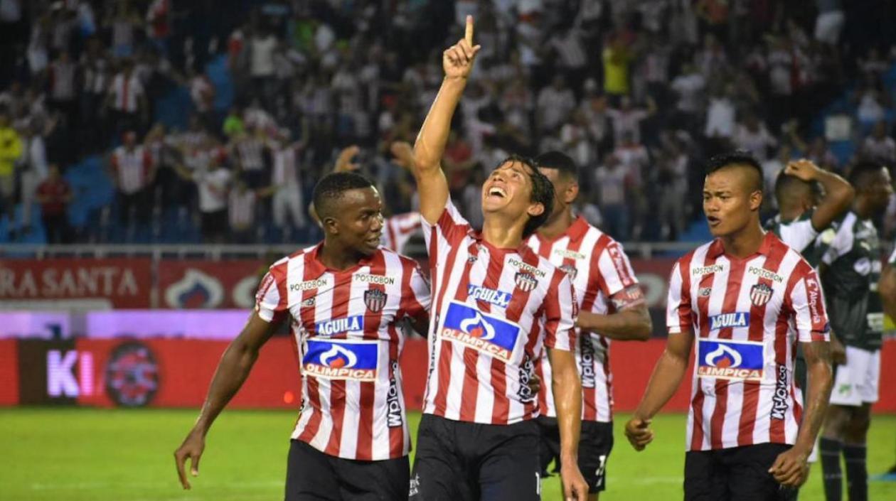 Matías Fernández, jugador chileno de Junior. 