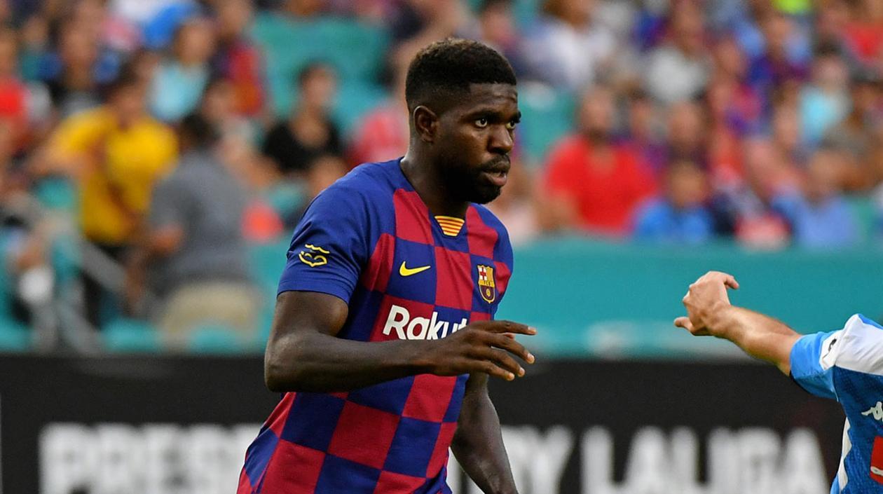 Samuel Umtiti, defensa del Barcelona. 