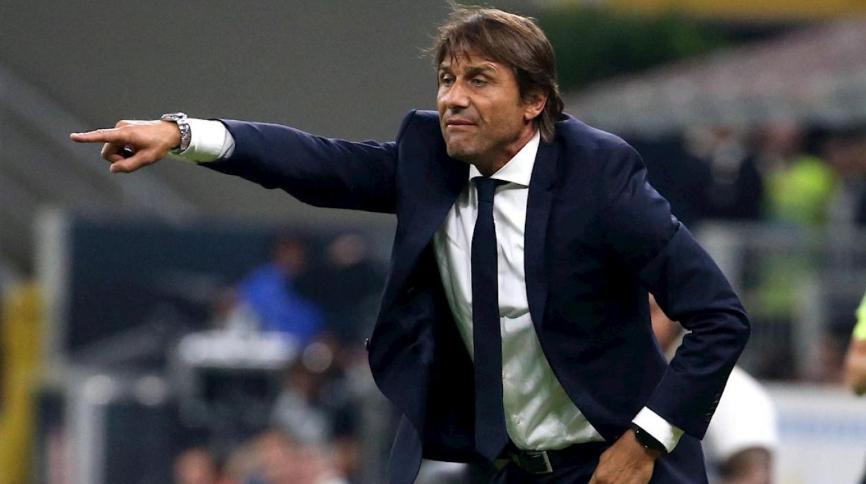 Antonio Conte, técnico del Inter de Milán.