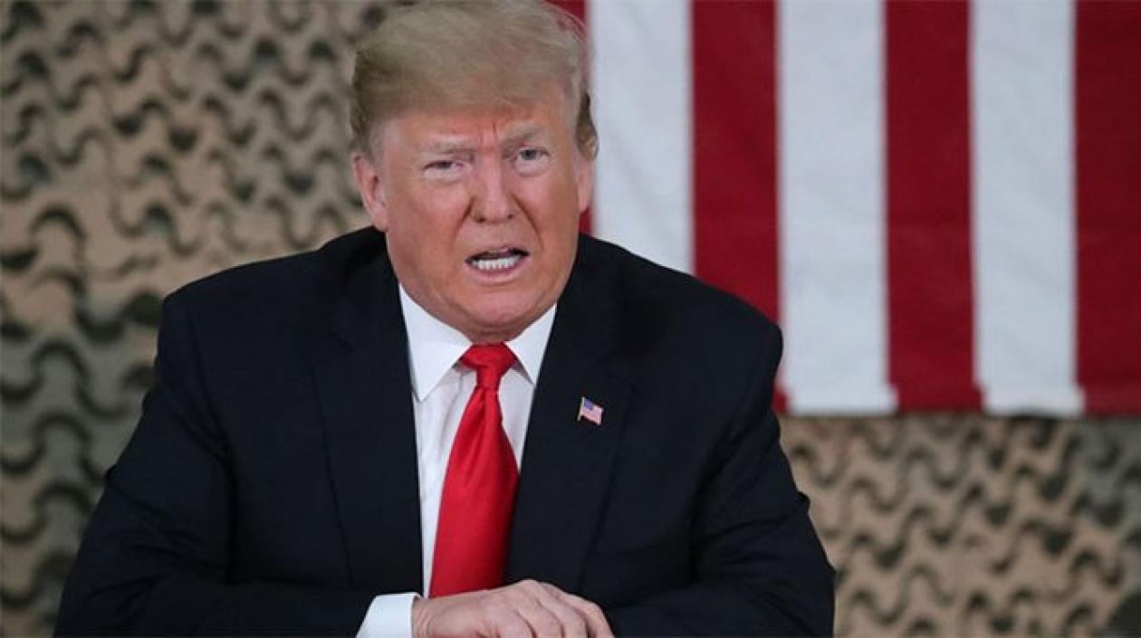 Donald Trump, presidente de Estados Unidos.