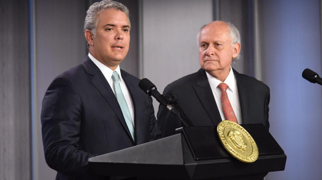 El Presidente de la República, Iván Duque.