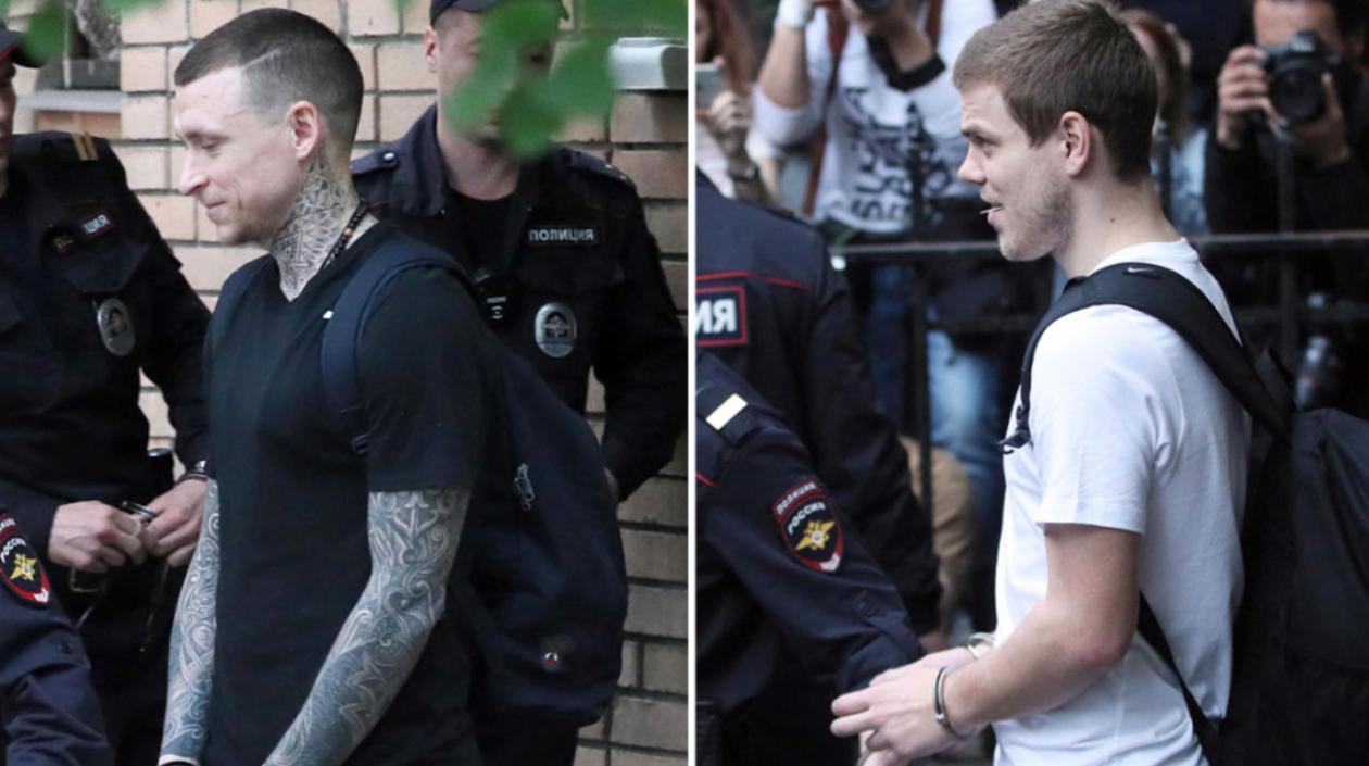 Alexandr Kokorin y Pável Mamaev.