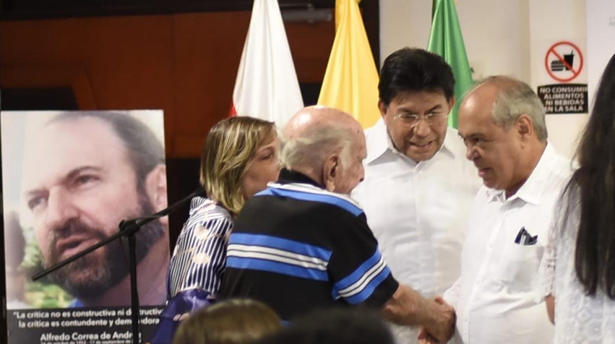 Acto donde el Estado pidió perdón por el homicidio de Alfredo Correa De Andréis.