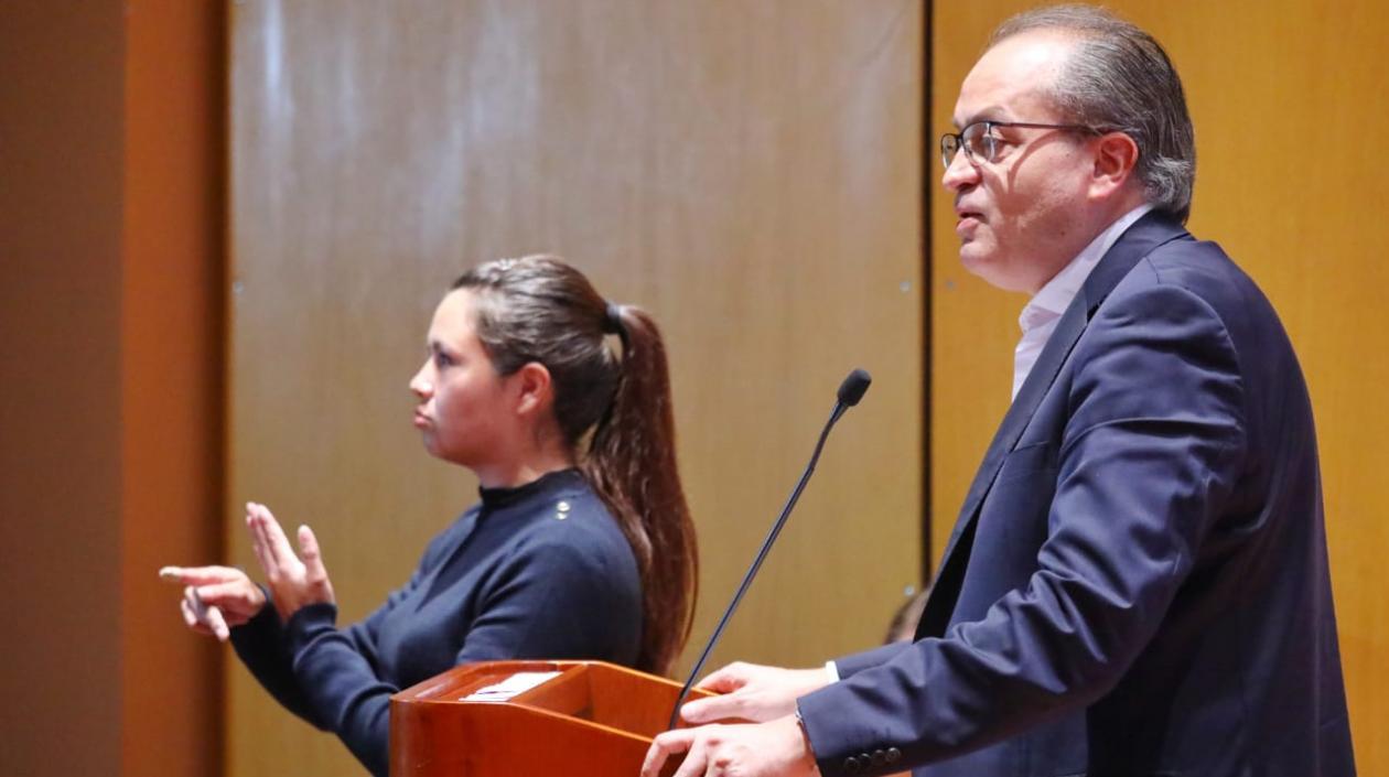 El Procurador General de la Nación, Fernando Carrillo.