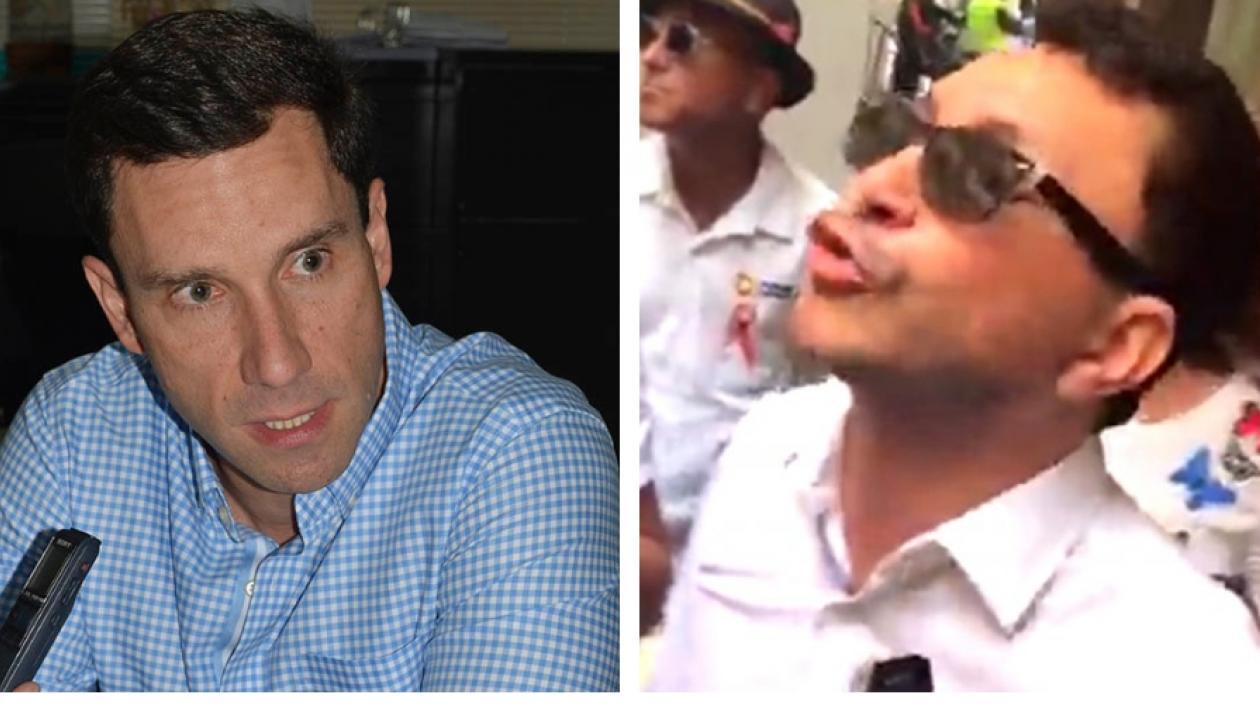 Juan Pablo Díaz Granados atacó a Carlos Caicedo y la administración de Rafael Martínez. 