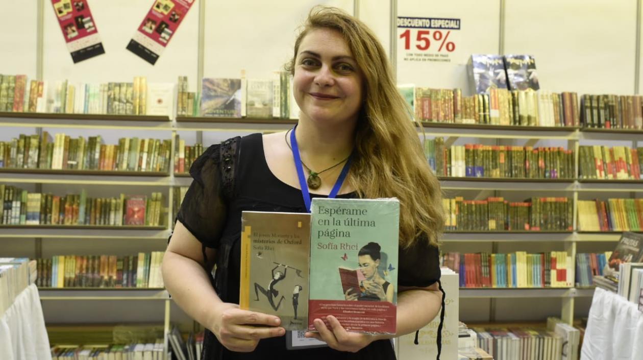 La escritora española Sofía Rhei.