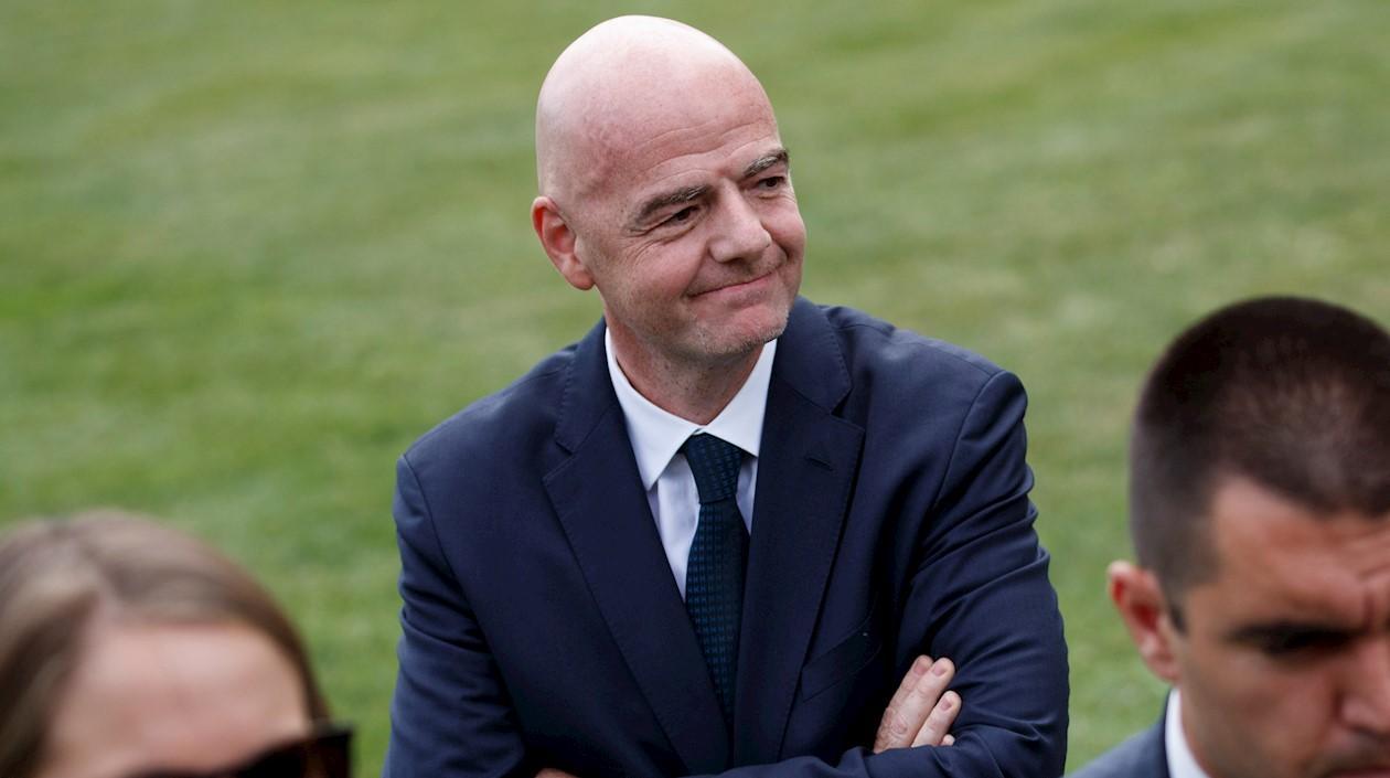 Gianni Infantino, presidente de la FIFA. 