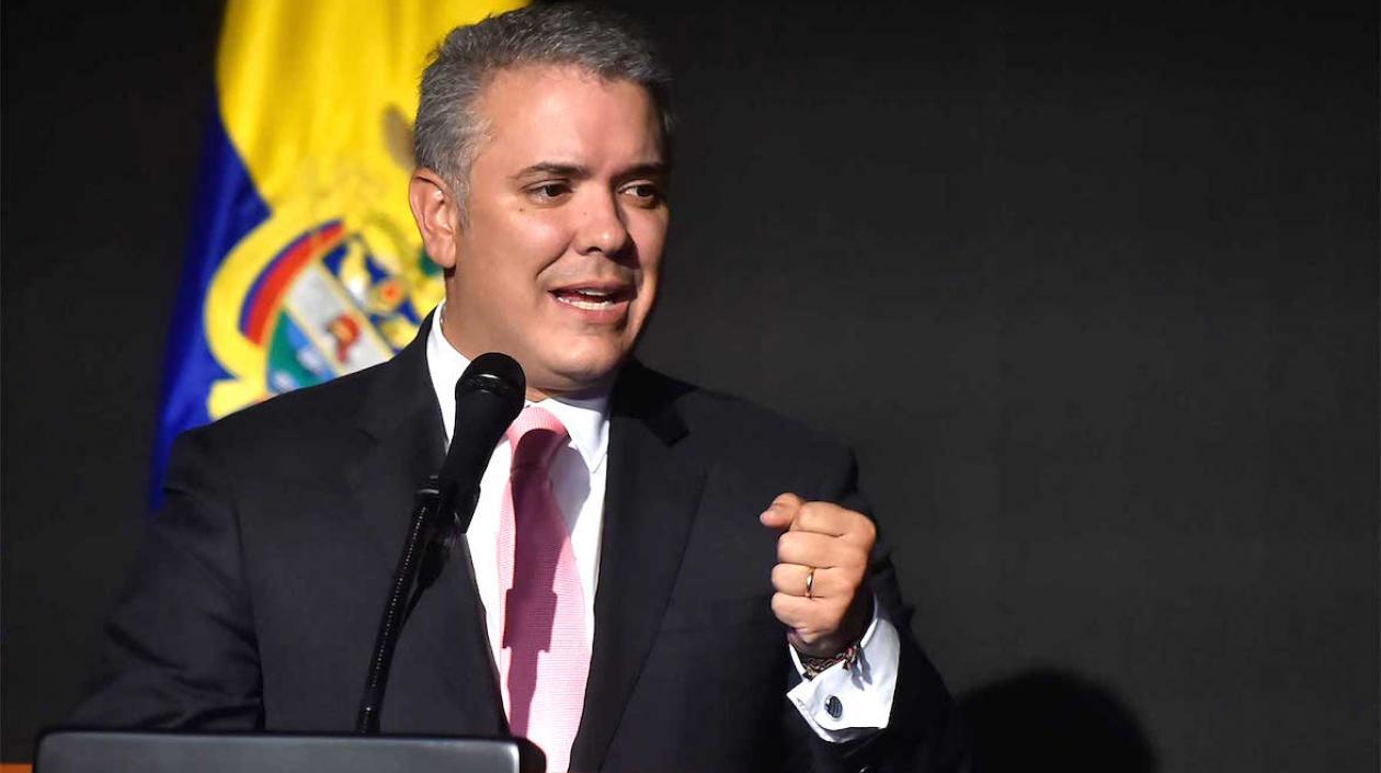 Iván Duque, Presidente de la República.