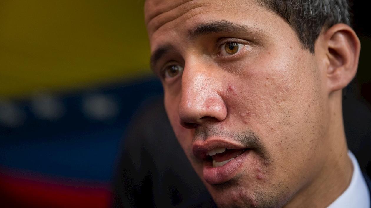 Juan Guaidó, líder opositor.