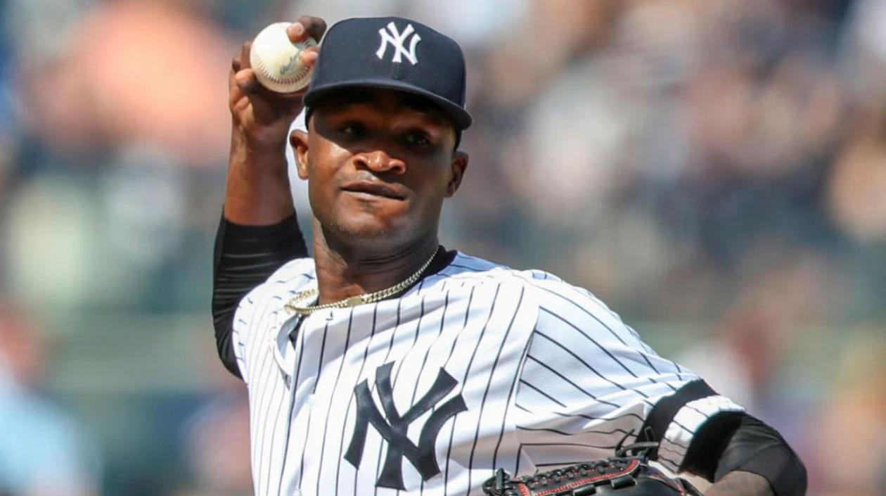 Domingo Germán, lanzador de los Yankees. 