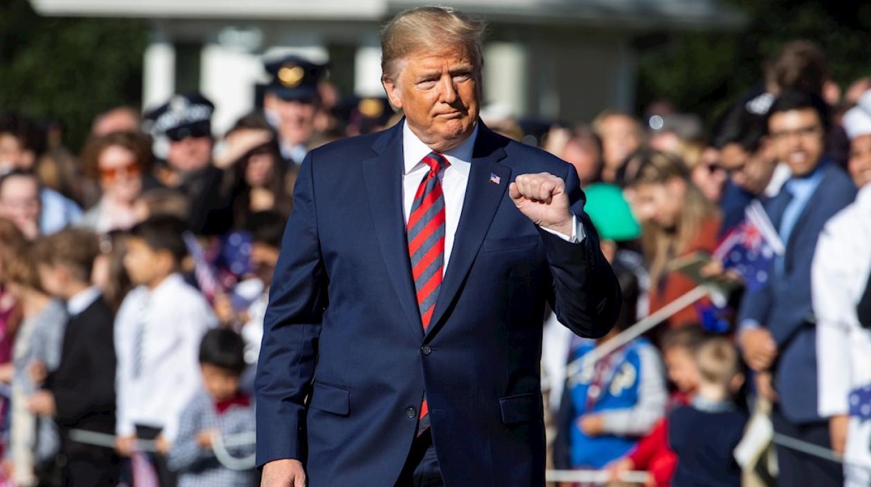 Donald Trump, Presidente de los Estados Unidos.