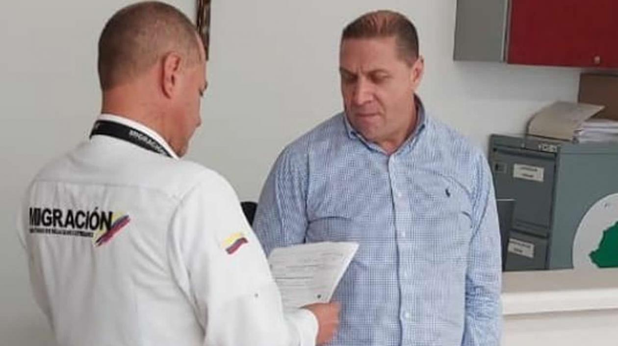 Ciudadano mexicano Edgar Hurtado Ramírez