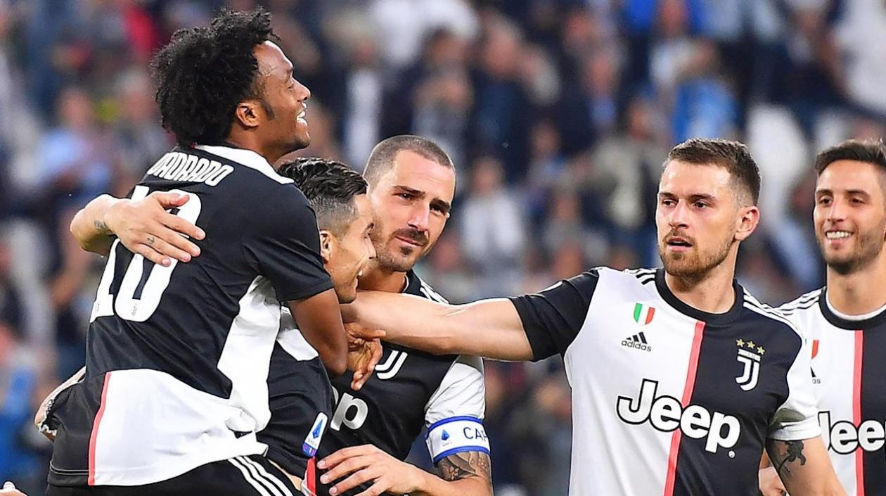 Cristiano Ronaldo celebrando su gol