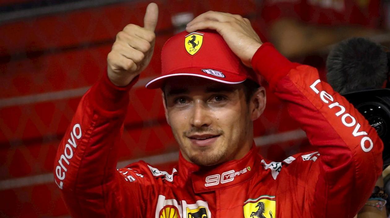 Charles Leclerc, piloto de Ferrari. 