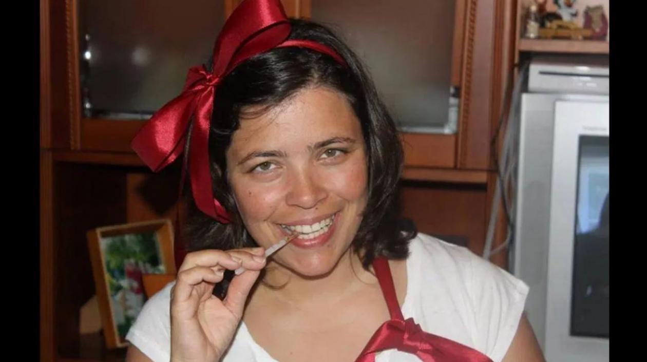 Paula Leça, una de las mujeres que fue generosa con varios jóvenes jugadores del Sporting. 