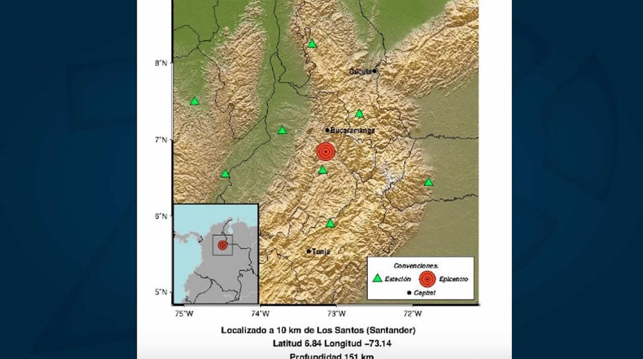 Localización del evento.
