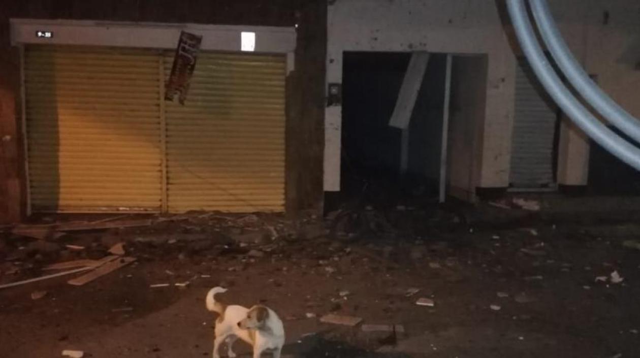 Ataque a sede de la Fiscalía en el municipio de Corinto