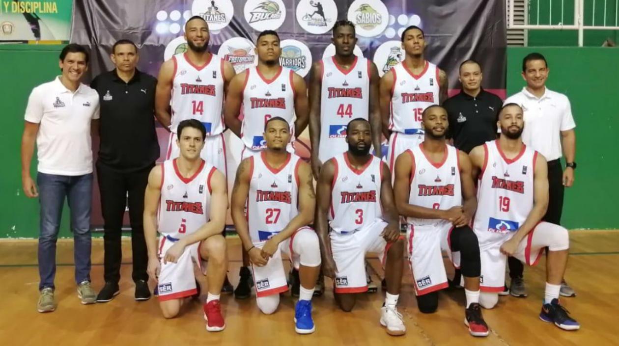 Elenco de los Titanes de Barranquilla. 