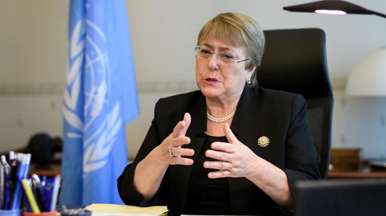 La expresidenta chilena Michelle Bachelet.