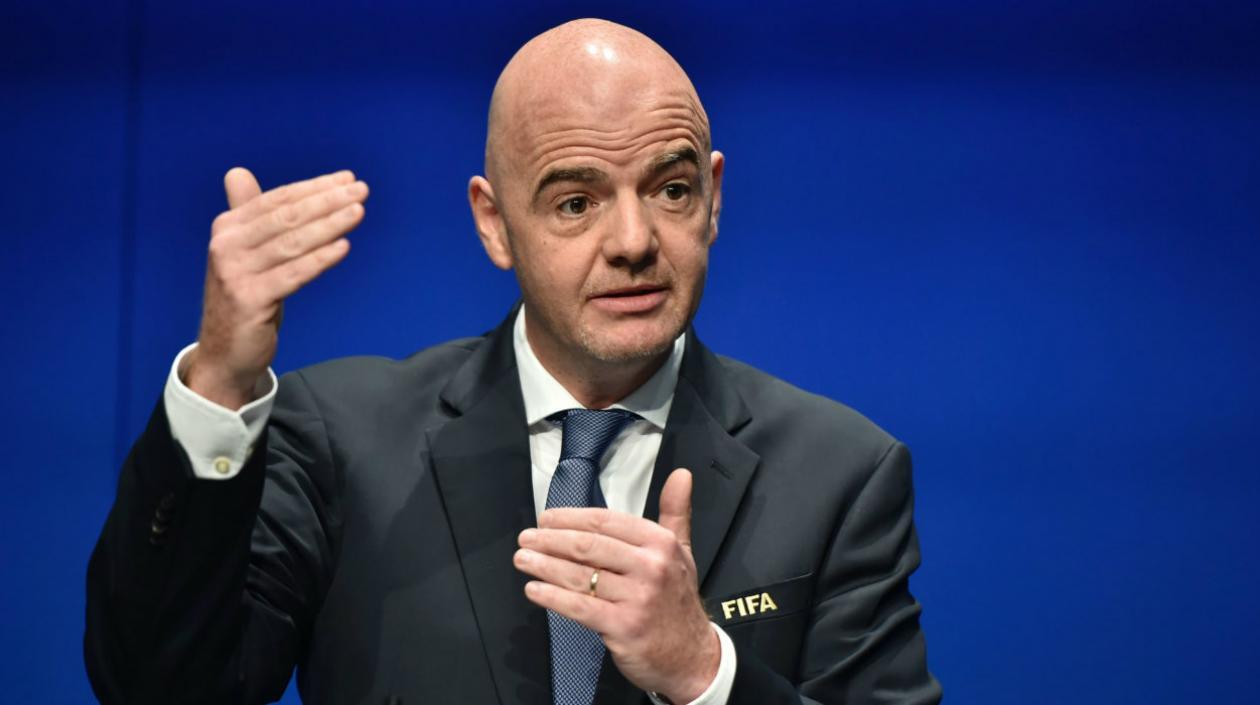 Gianni Infantino, presidente de la FIFA. 