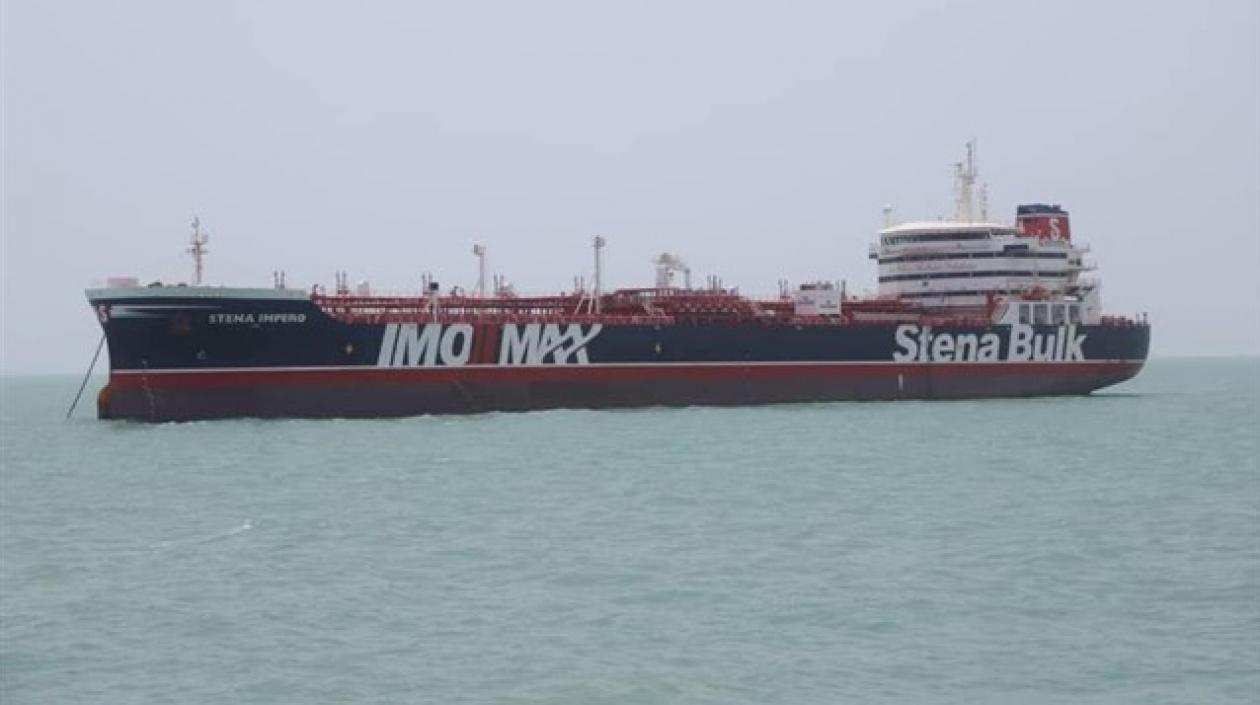 El buque Stena Impero.