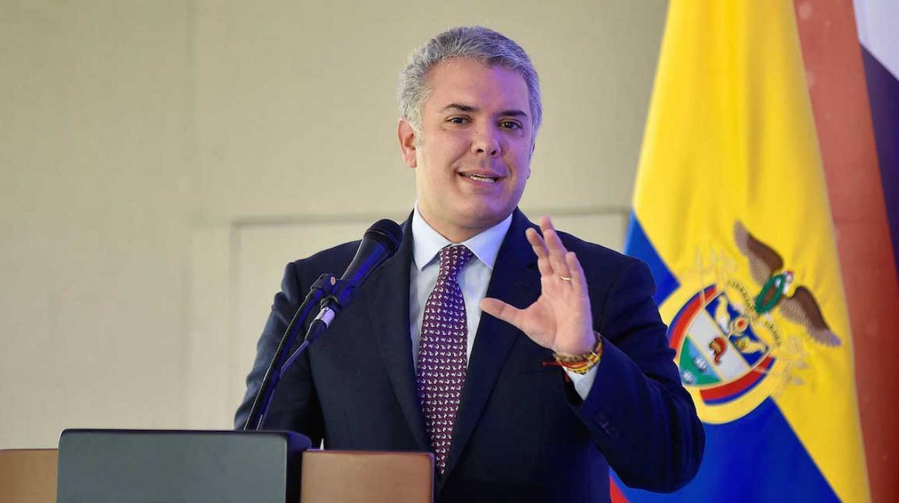 Iván Duque, presidente de Estados Unidos.