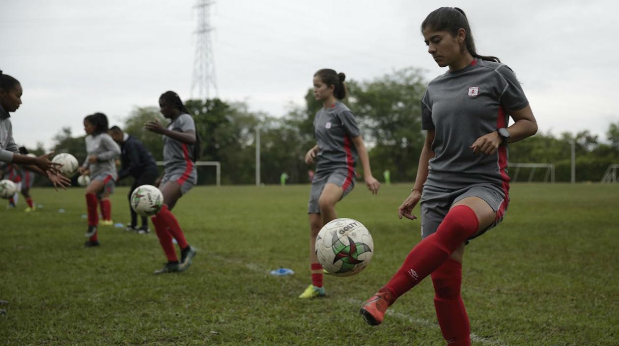 Catalina Usme, jugadora estelar del América de Cali. 