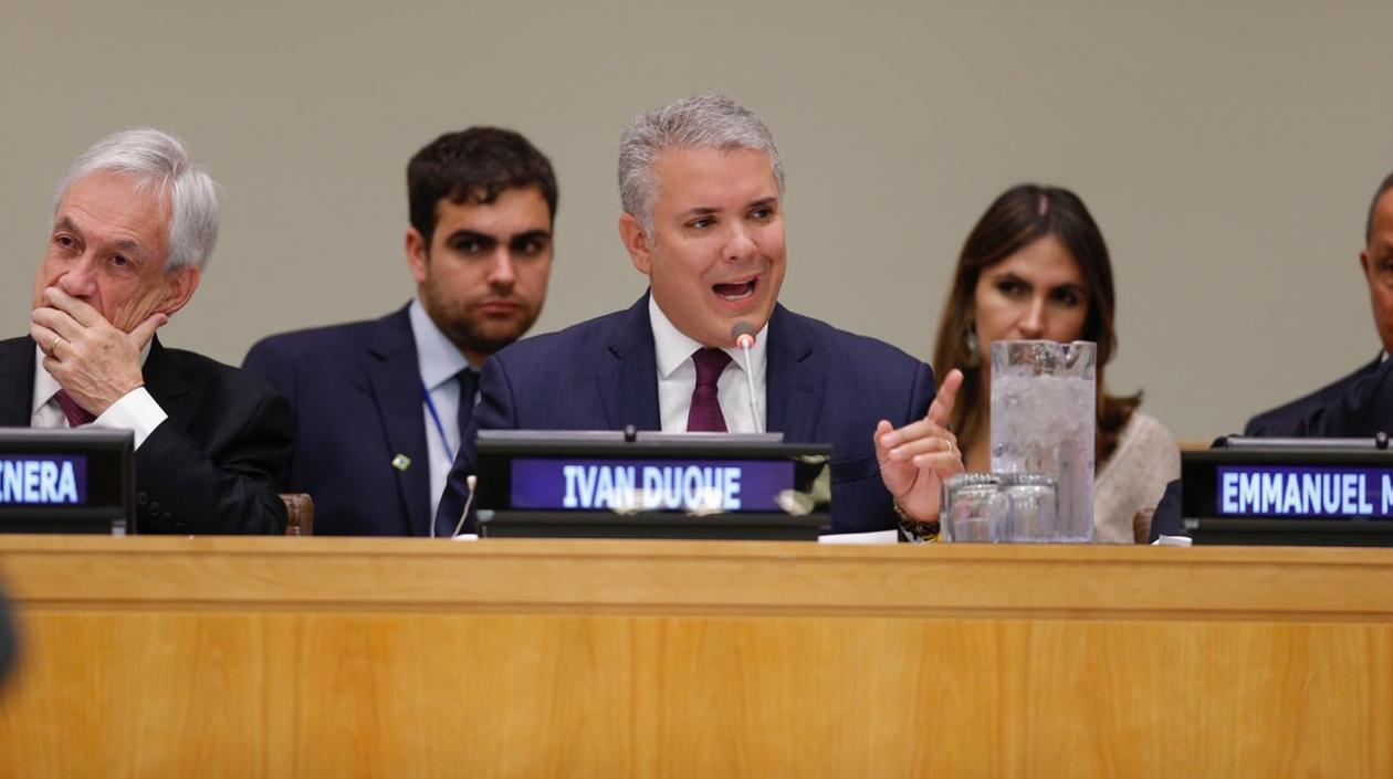 El Presidente de la República, Iván Duque.
