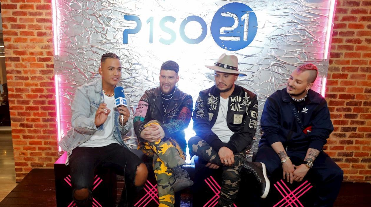 La agrupación Piso 21.