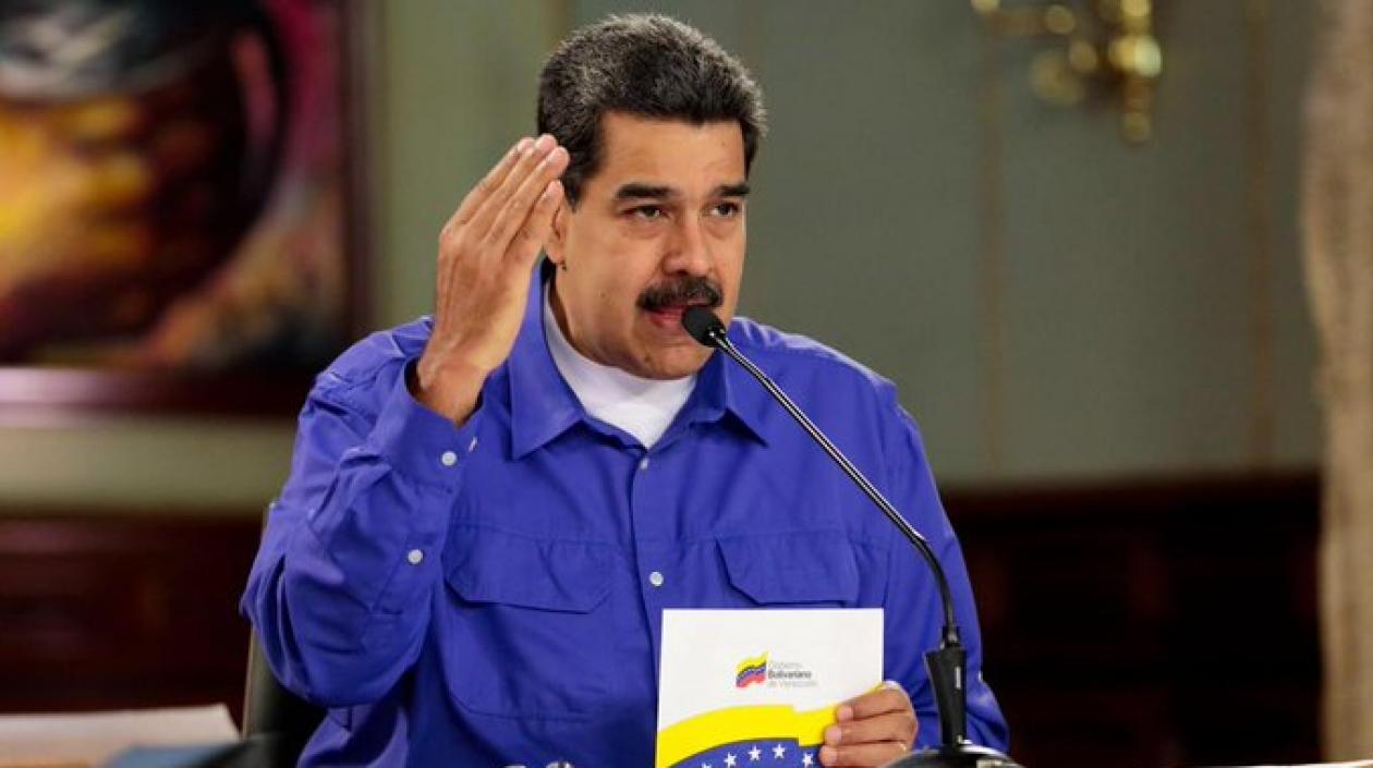 El Presidente de Venezuela, Nicolás Maduro.